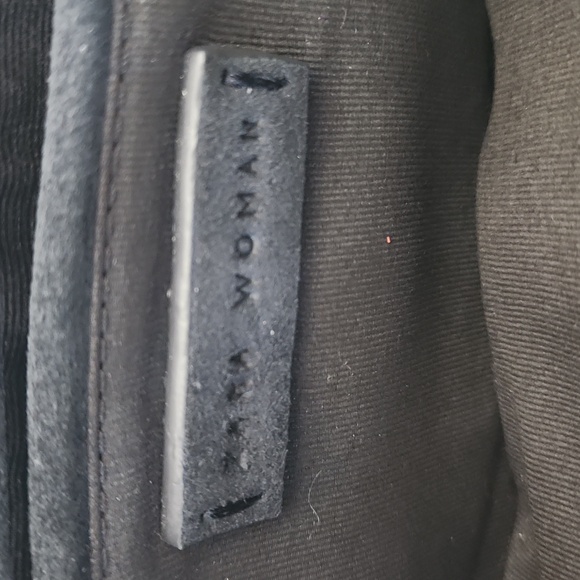 Zara Contrasting Split Suede Leather Crossbody Bag - Picture 5 of 16